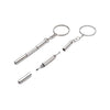 Nero eyewear repair keychain screwdriver — close-up detail