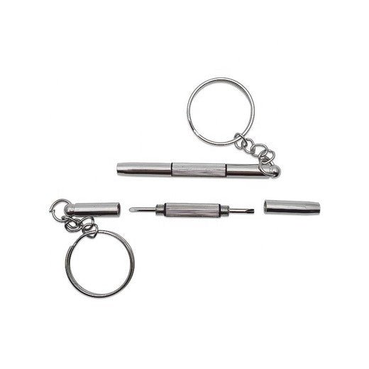 Nero eyewear repair keychain screwdriver — handle and grip detail