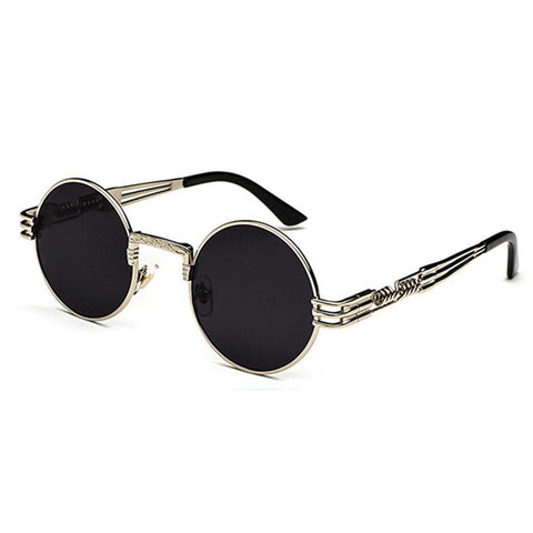 Helix - Silver Jet - Nero Sunglasses