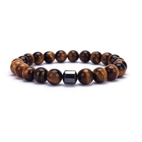 Nero Glass - Genuine Tiger Eye Bracelet - Nero Sunglasses